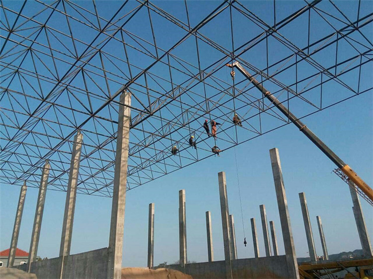 九龙坡加气站钢结构网架案例10